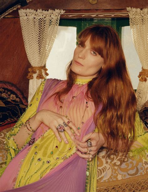 Florence Welch is the new face of Gucci jewellery